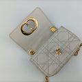 Caro micro White Leather IC Chipカロ マイクロ ホワイト レザー ICチップ