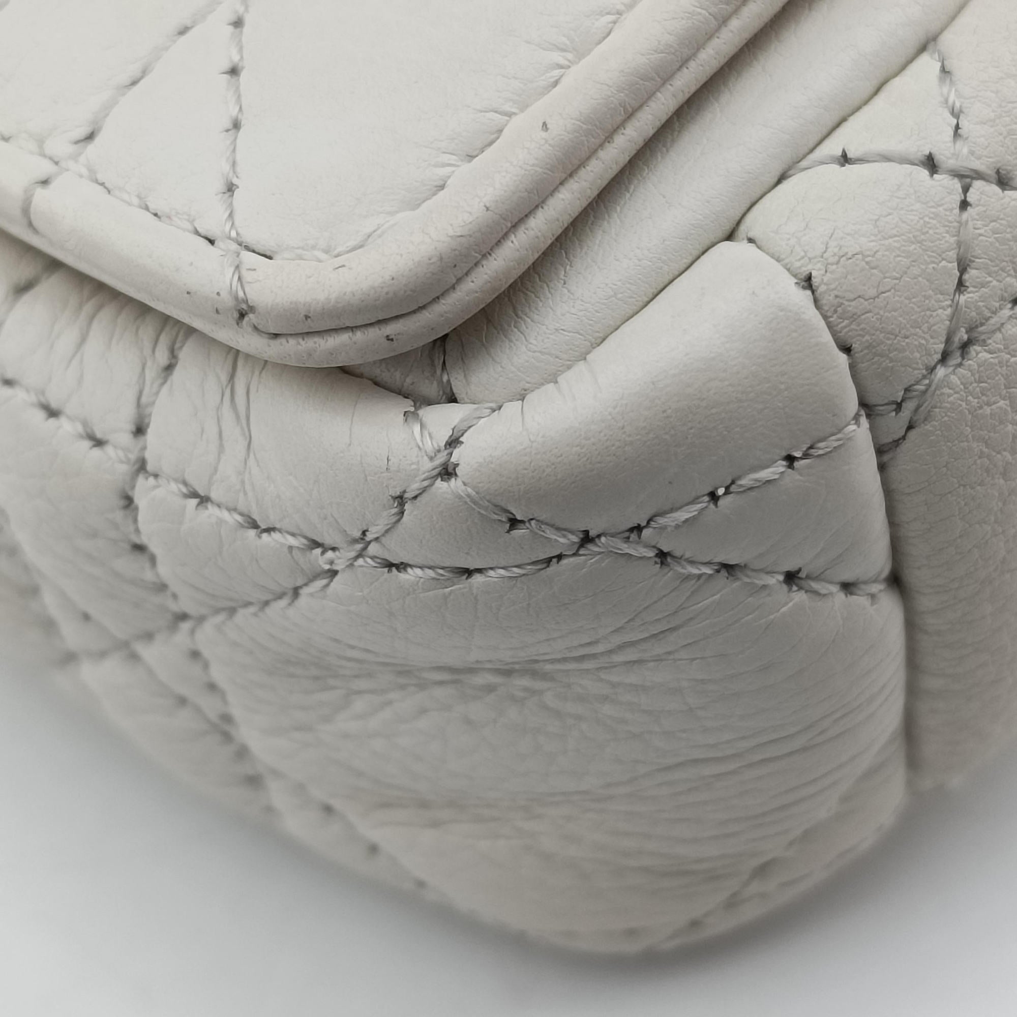 Caro micro White Leather IC Chipカロ マイクロ ホワイト レザー ICチップ