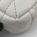 Caro micro White Leather IC Chipカロ マイクロ ホワイト レザー ICチップ