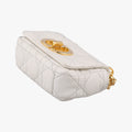 Caro micro White Leather IC Chipカロ マイクロ ホワイト レザー ICチップ