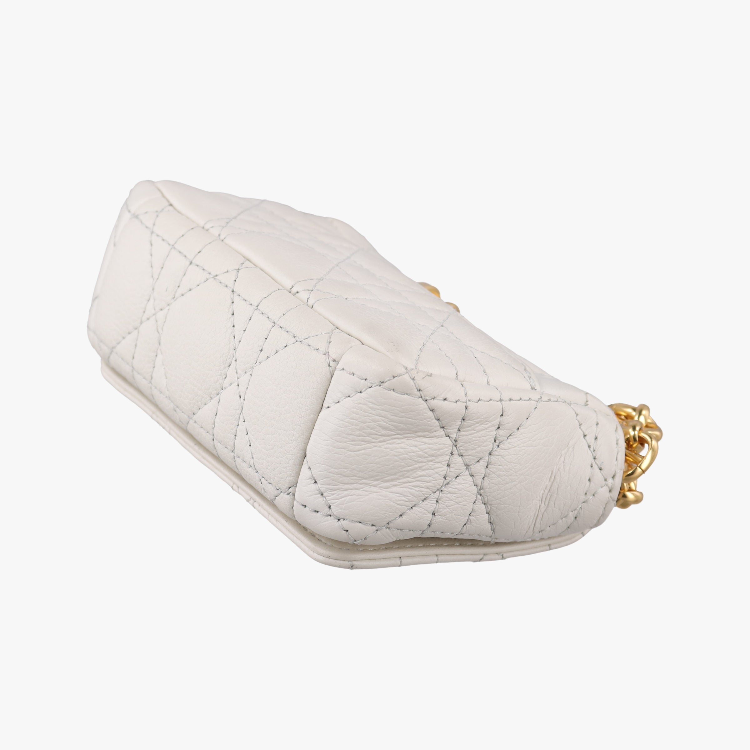 Caro micro White Leather IC Chipカロ マイクロ ホワイト レザー ICチップ