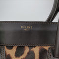 Micro Luggage Leopard Print × Black Ponyhair× Smooth Leather F-PA-0161ラゲージ マイクロ レオパード × ブラック ハラコ × スムースレザー F-PA-0161