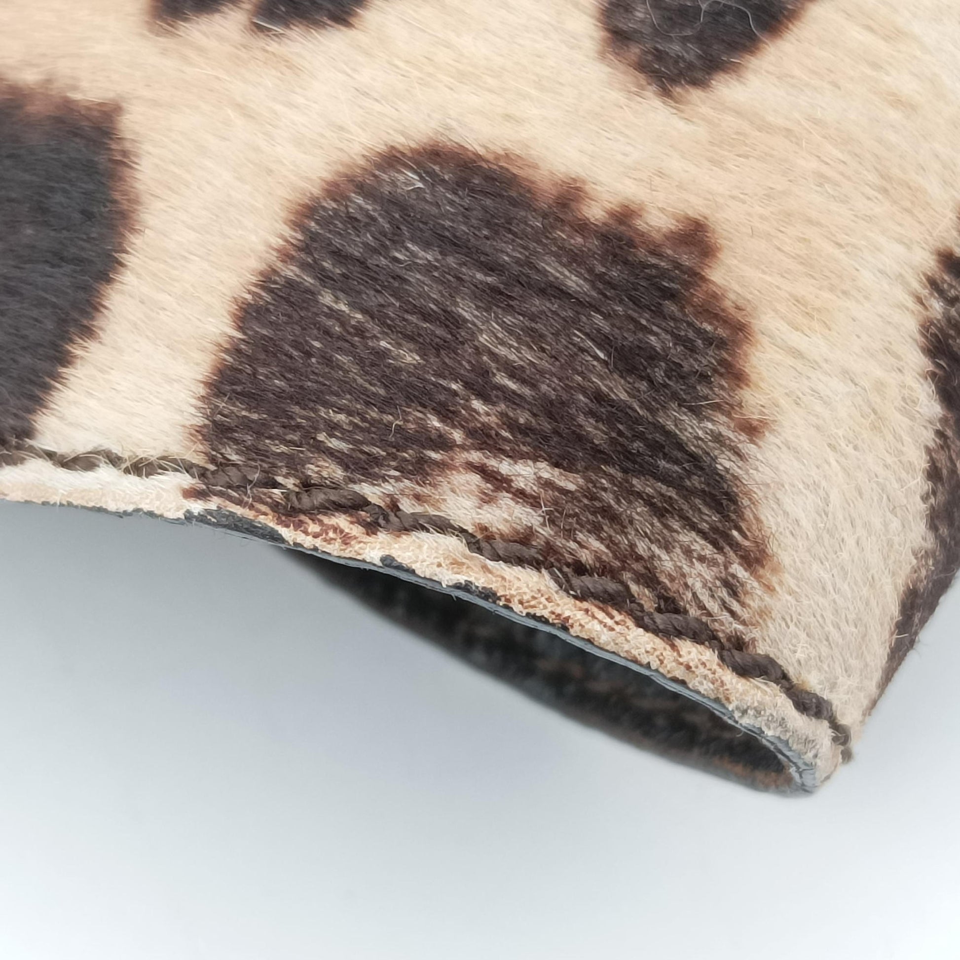 Micro Luggage Leopard Print × Black Ponyhair× Smooth Leather F-PA-0161ラゲージ マイクロ レオパード × ブラック ハラコ × スムースレザー F-PA-0161