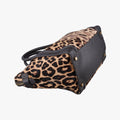 Micro Luggage Leopard Print × Black Ponyhair× Smooth Leather F-PA-0161ラゲージ マイクロ レオパード × ブラック ハラコ × スムースレザー F-PA-0161
