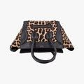 Micro Luggage Leopard Print × Black Ponyhair× Smooth Leather F-PA-0161ラゲージ マイクロ レオパード × ブラック ハラコ × スムースレザー F-PA-0161