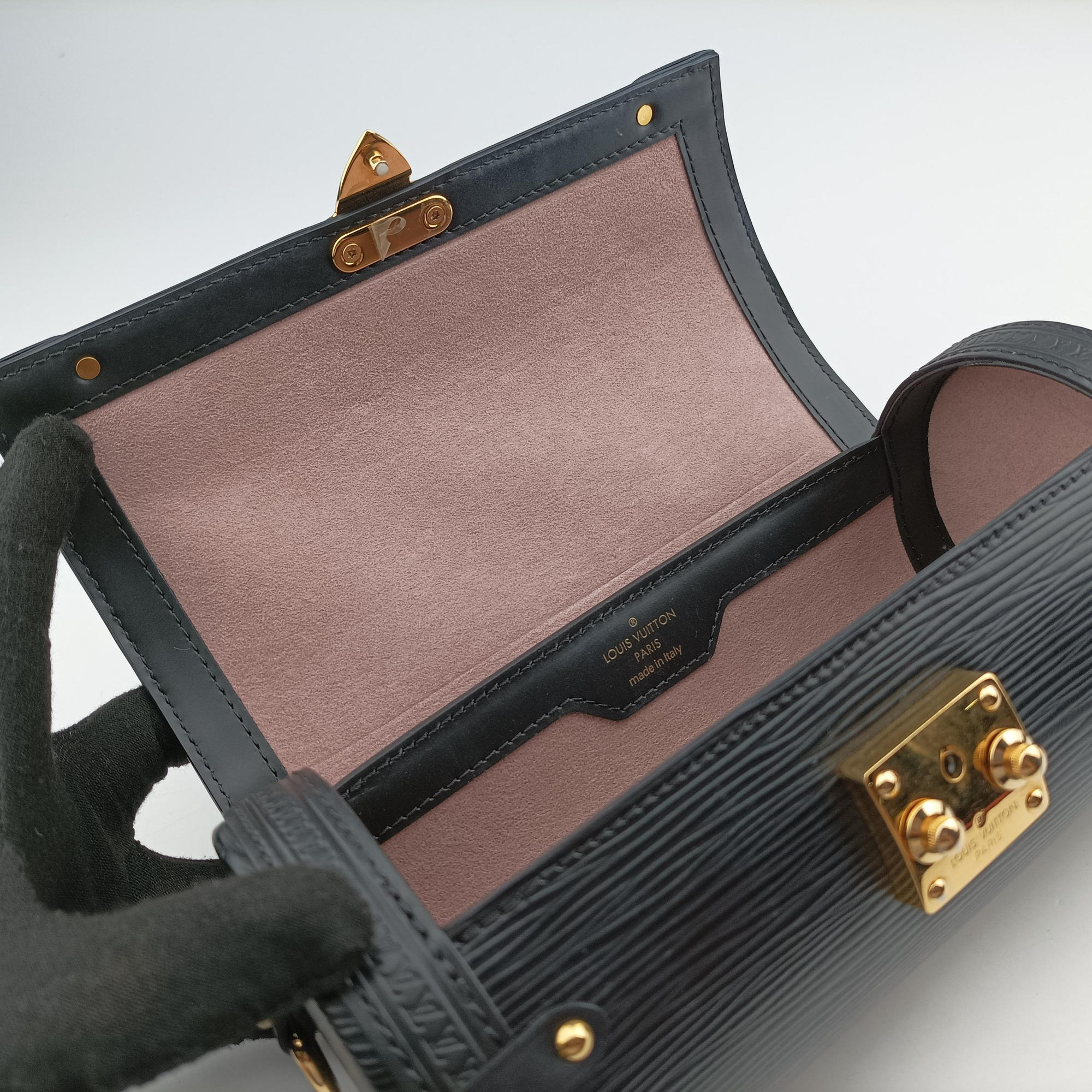 Papillon Trunk Noir Epi M58655 IC Chipパピヨン トランク ノワール エピ M58655 ICチップ