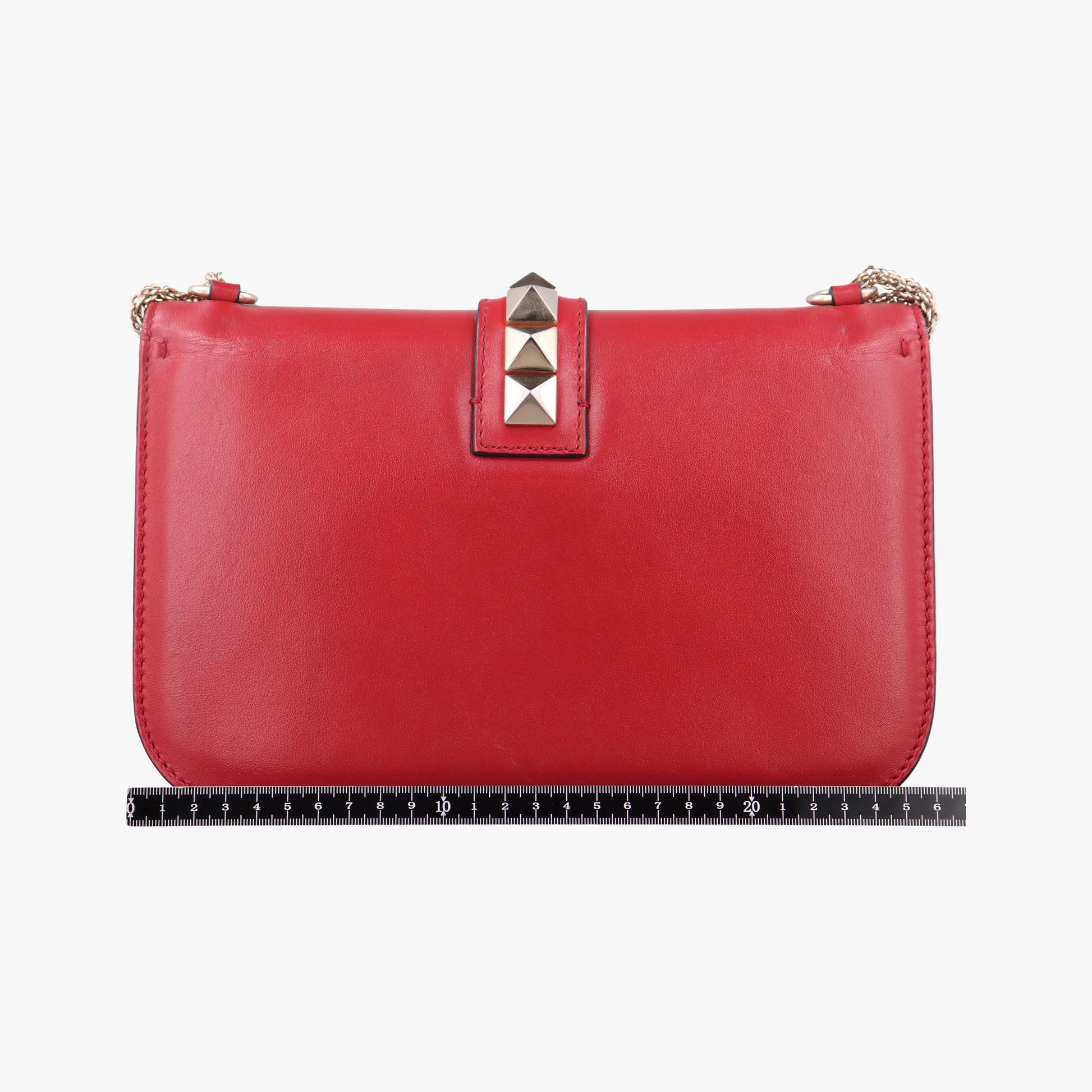 Rockstud Glam Lock Red Leather BL-Z398VIT2ロックスタッズグラムロックミディアム レッド レザー BL-Z398VIT2