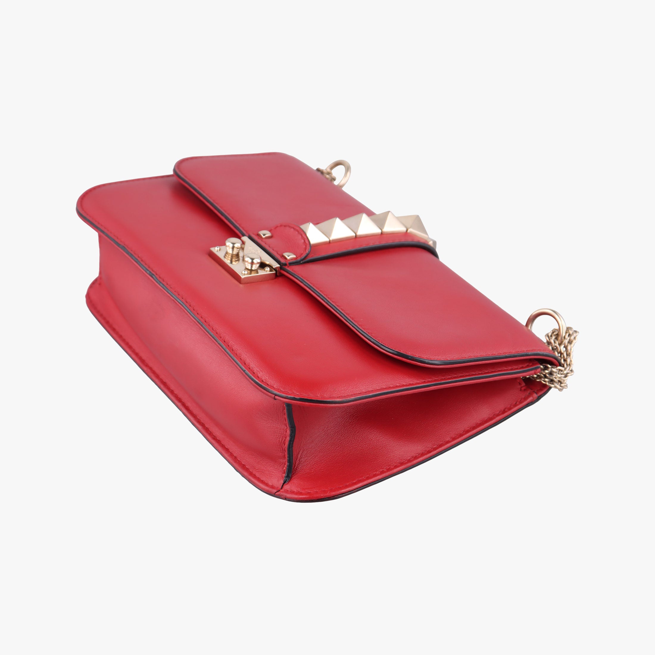 Rockstud Glam Lock Red Leather BL-Z398VIT2ロックスタッズグラムロックミディアム レッド レザー BL-Z398VIT2