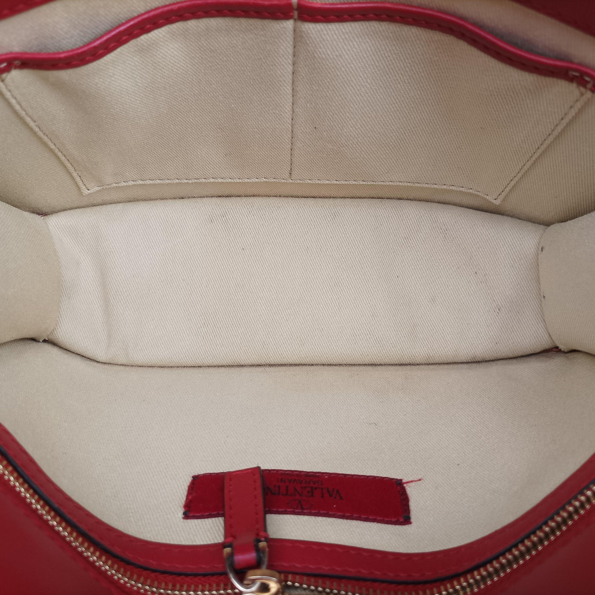 Rockstud Glam Lock Red Leather BL-Z398VIT2ロックスタッズグラムロックミディアム レッド レザー BL-Z398VIT2