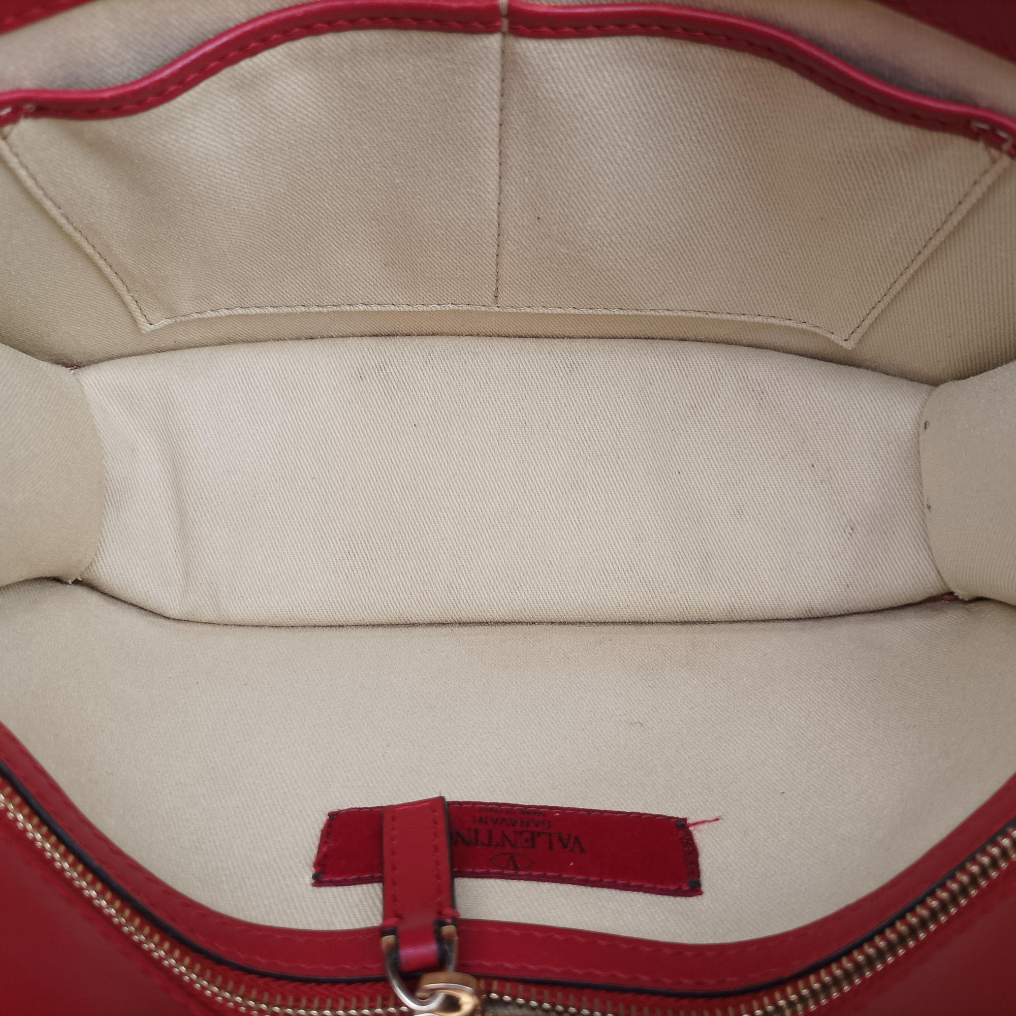 Rockstud Glam Lock Red Leather BL-Z398VIT2ロックスタッズグラムロックミディアム レッド レザー BL-Z398VIT2