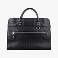 Pre-owned Gucci Guccissima Black Leather 246410 handbag | stylenewstar