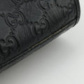 Pre-owned Gucci Guccissima Black Leather 246410 handbag | stylenewstar