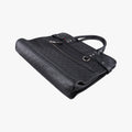 Pre-owned Gucci Guccissima Black Leather 246410 handbag | stylenewstar