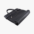 Pre-owned Gucci Guccissima Black Leather 246410 handbag | stylenewstar