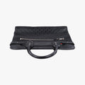 Pre-owned Gucci Guccissima Black Leather 246410 handbag | stylenewstar
