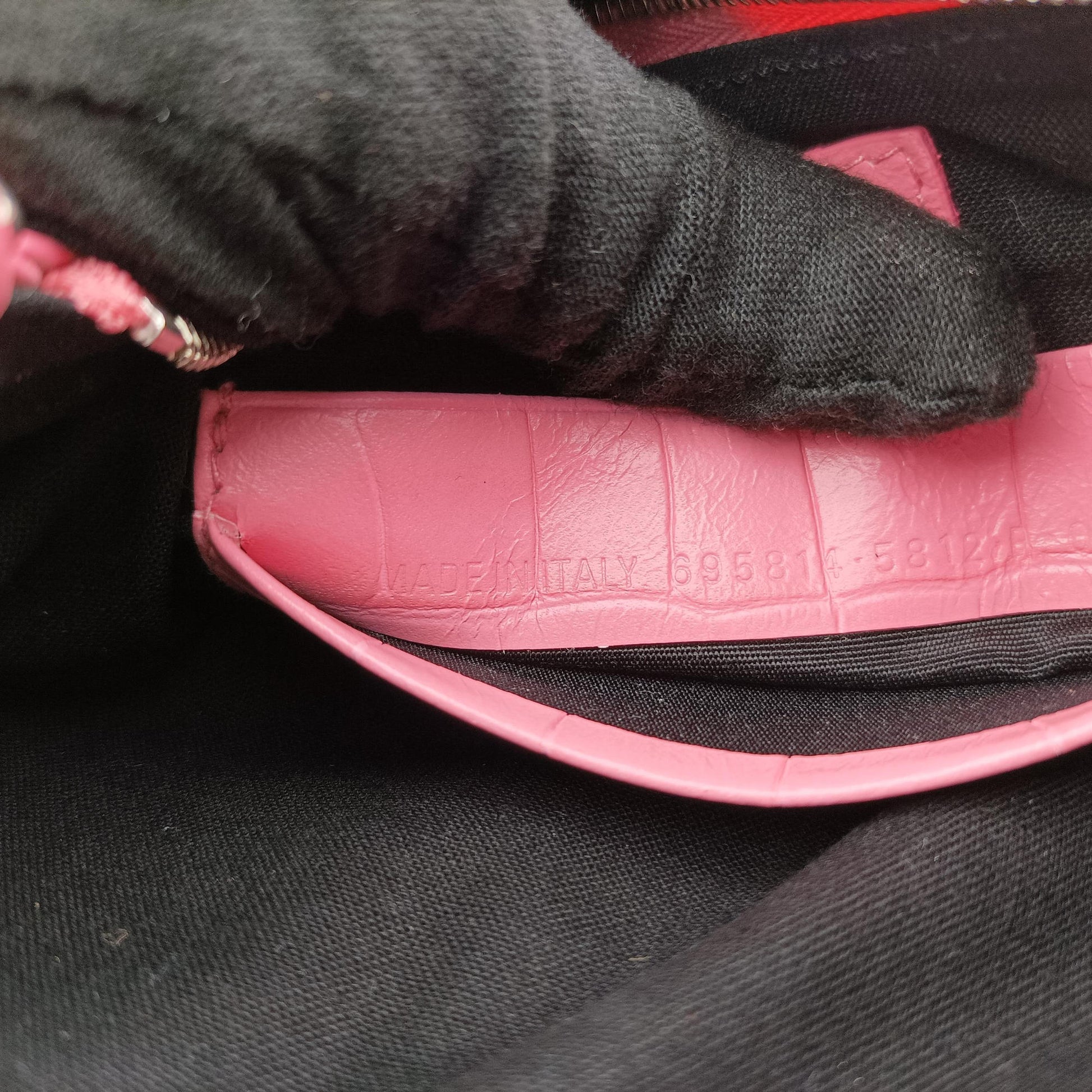Le Cagole mini Pink Leather 695814.5812.P.000959ル カゴール ミニ ピンク レザー 695814.5812.P.000959