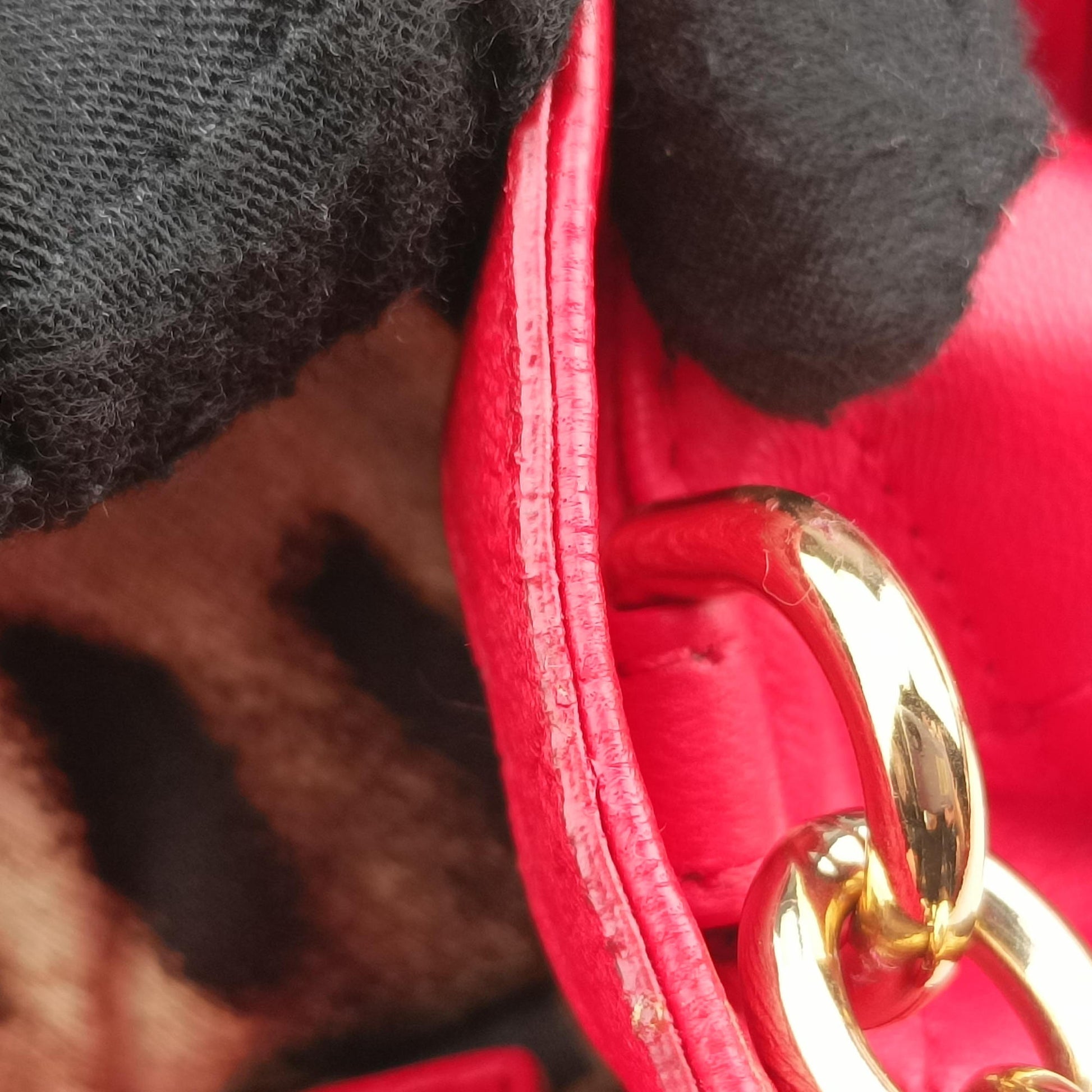 Miss Kate Red Leather ミス ケイト レッド レザー 