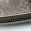 Pre-owned Louis Vuitton Lockit Monogram/Brown Shiny Monogram M40597 handbag | stylenewstar