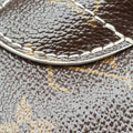 Pre-owned Louis Vuitton Lockit Monogram/Brown Shiny Monogram M40597 handbag | stylenewstar