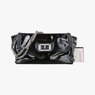 Chain Flap Green Patent Leather A46823 12682754チェーンフラップ グリーン パテント A46823 12682754