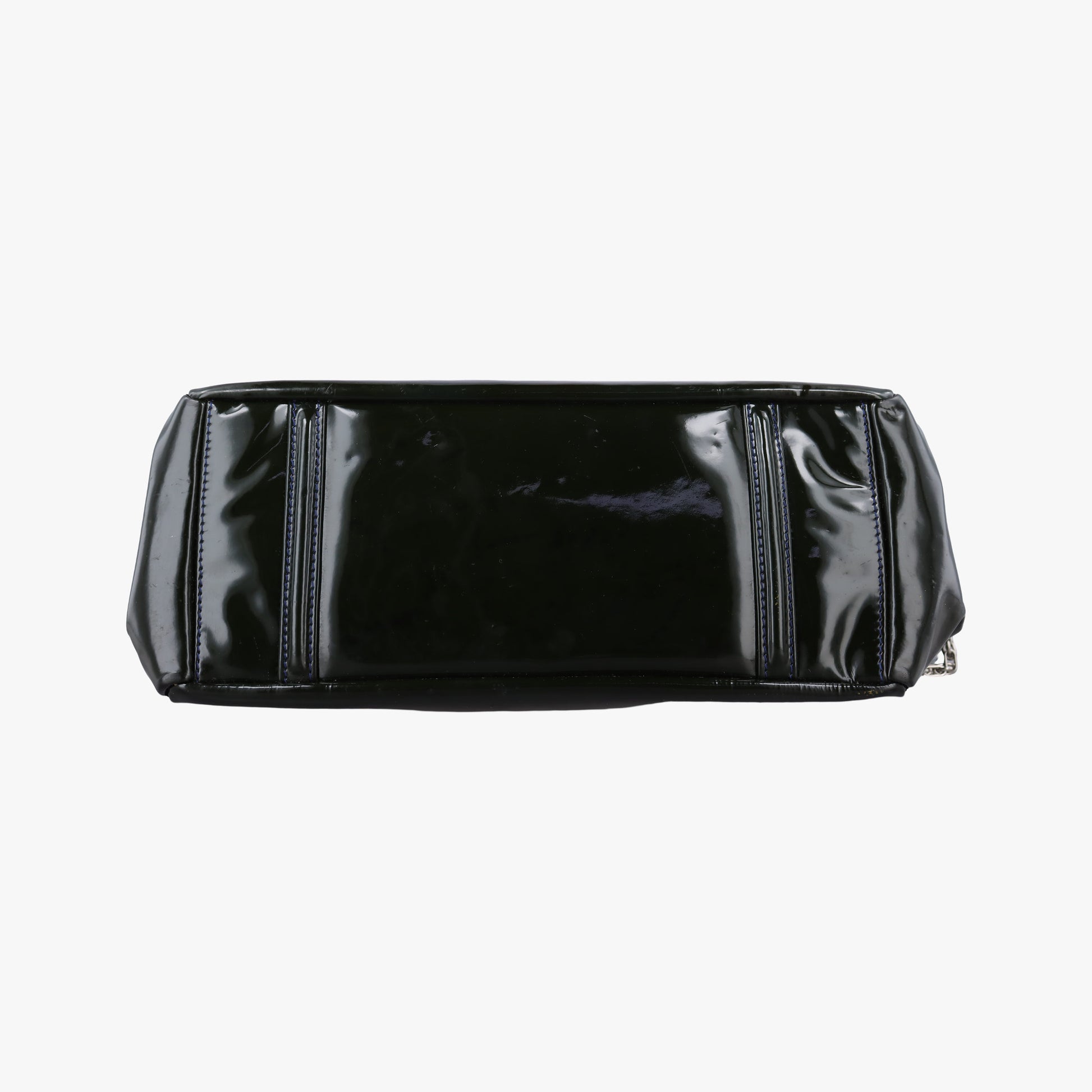 Chain Flap Green Patent Leather A46823 12682754チェーンフラップ グリーン パテント A46823 12682754