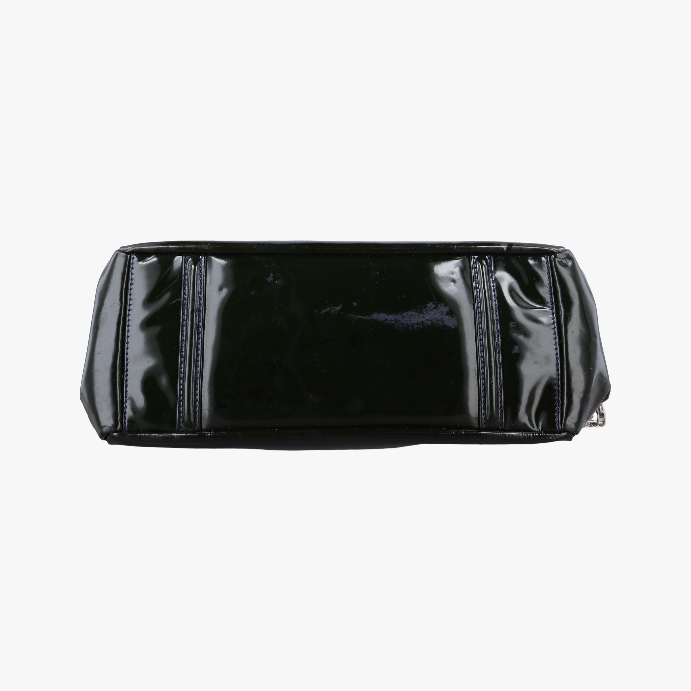 Chain Flap Green Patent Leather A46823 12682754チェーンフラップ グリーン パテント A46823 12682754