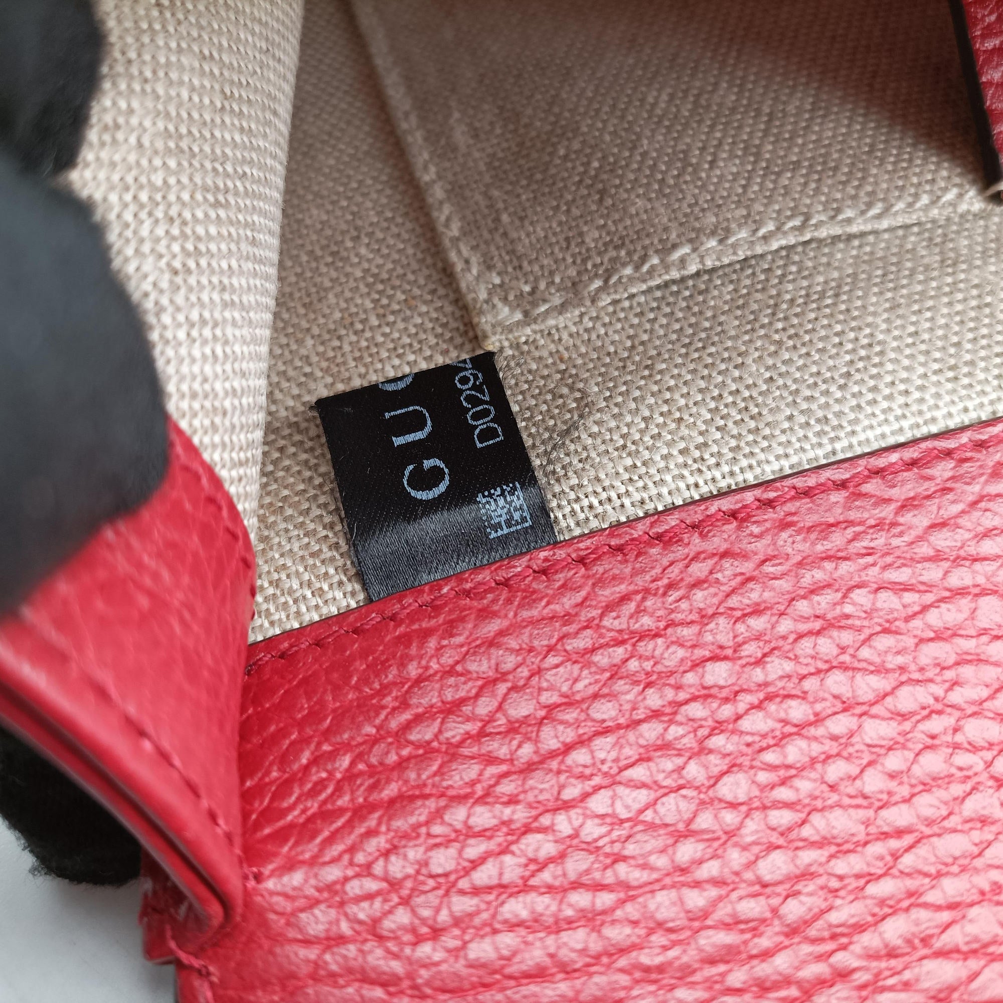 Interlocking G Red Leather 510304 D029408598インターロッキングG レッド レザー 510304 D029408598