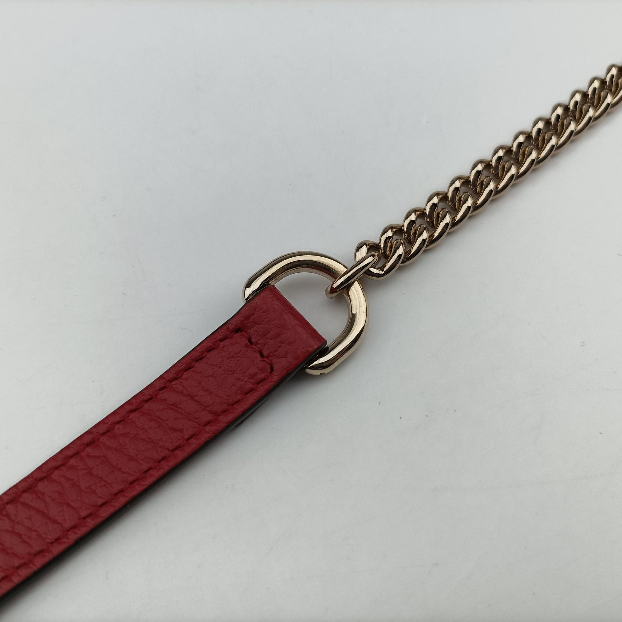 Interlocking G Red Leather 510304 D029408598インターロッキングG レッド レザー 510304 D029408598