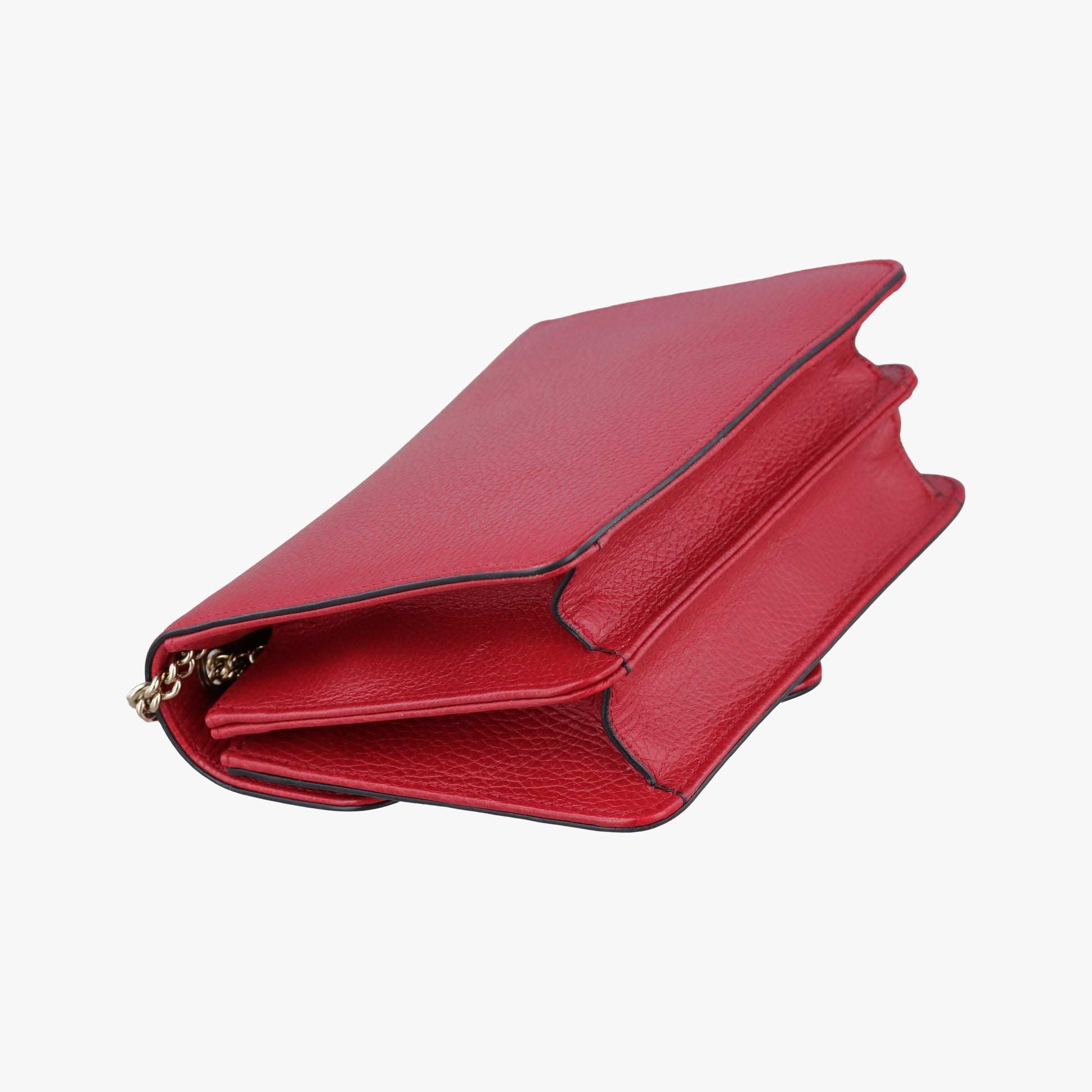 Interlocking G Red Leather 510304 D029408598インターロッキングG レッド レザー 510304 D029408598