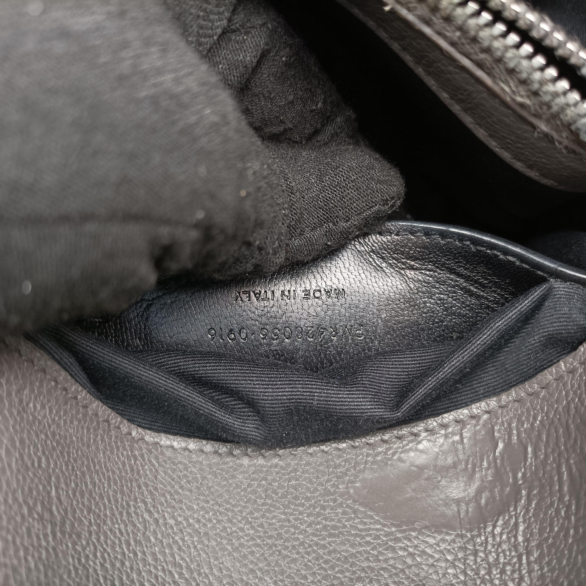 COLLEGE Grey Leather 498056 PMR498056.0916カレッジ グレー レザー 498056 PMR498056.0916