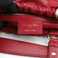 Delices Gaufre Cannage Tote Red lambskin 09-BO-0151デリス ゴーフル カナージュ トート レッド ラムスキン 09-BO-0151