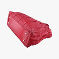 Delices Gaufre Cannage Tote Red lambskin 09-BO-0151デリス ゴーフル カナージュ トート レッド ラムスキン 09-BO-0151
