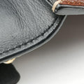 Pre-owned Gucci Padlock beige×black PVC coated canvas×Leather 409487 shoulderbag | stylenewstar