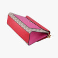 Secondhand Gucci Padlock beige×red×Multicolour PVC coated canvas×Leather 409486 shoulderbag | stylenewstar