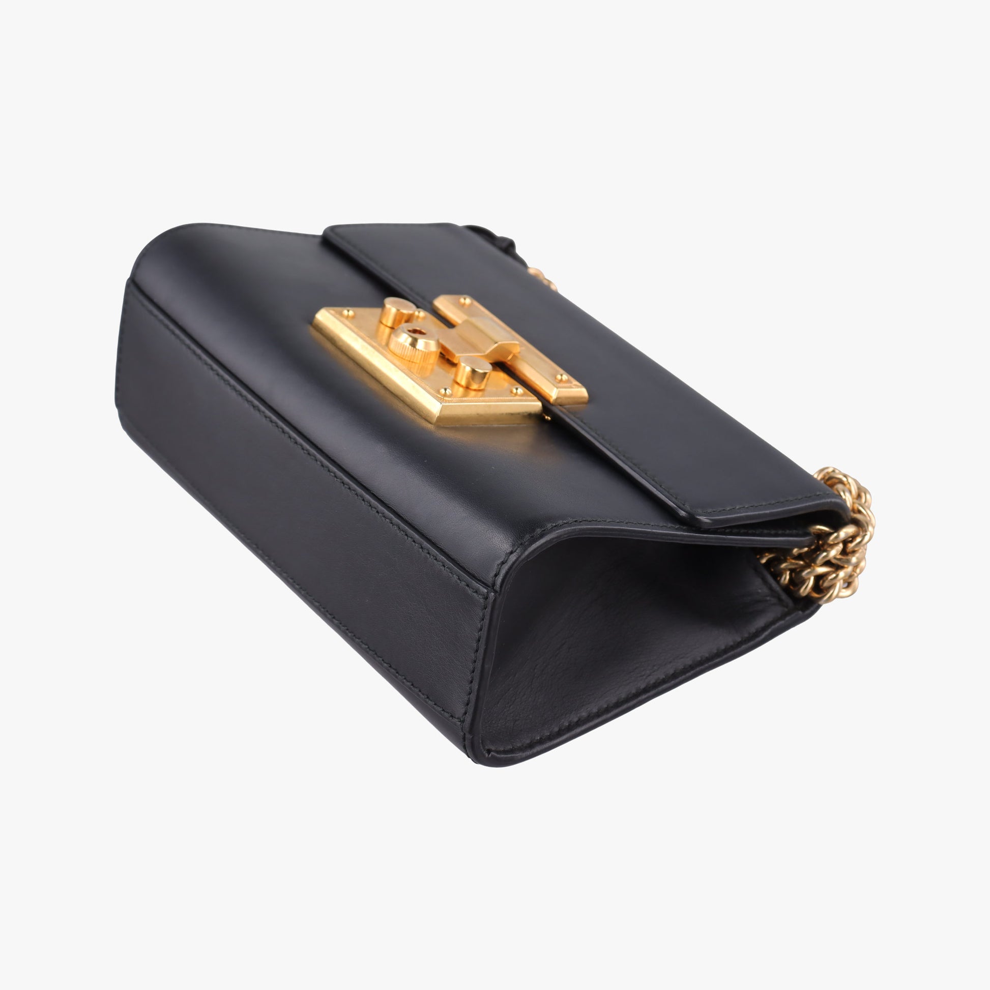 Padlock Black Leather 409487 D018685766パドロック ブラック レザー 409487 D018685766