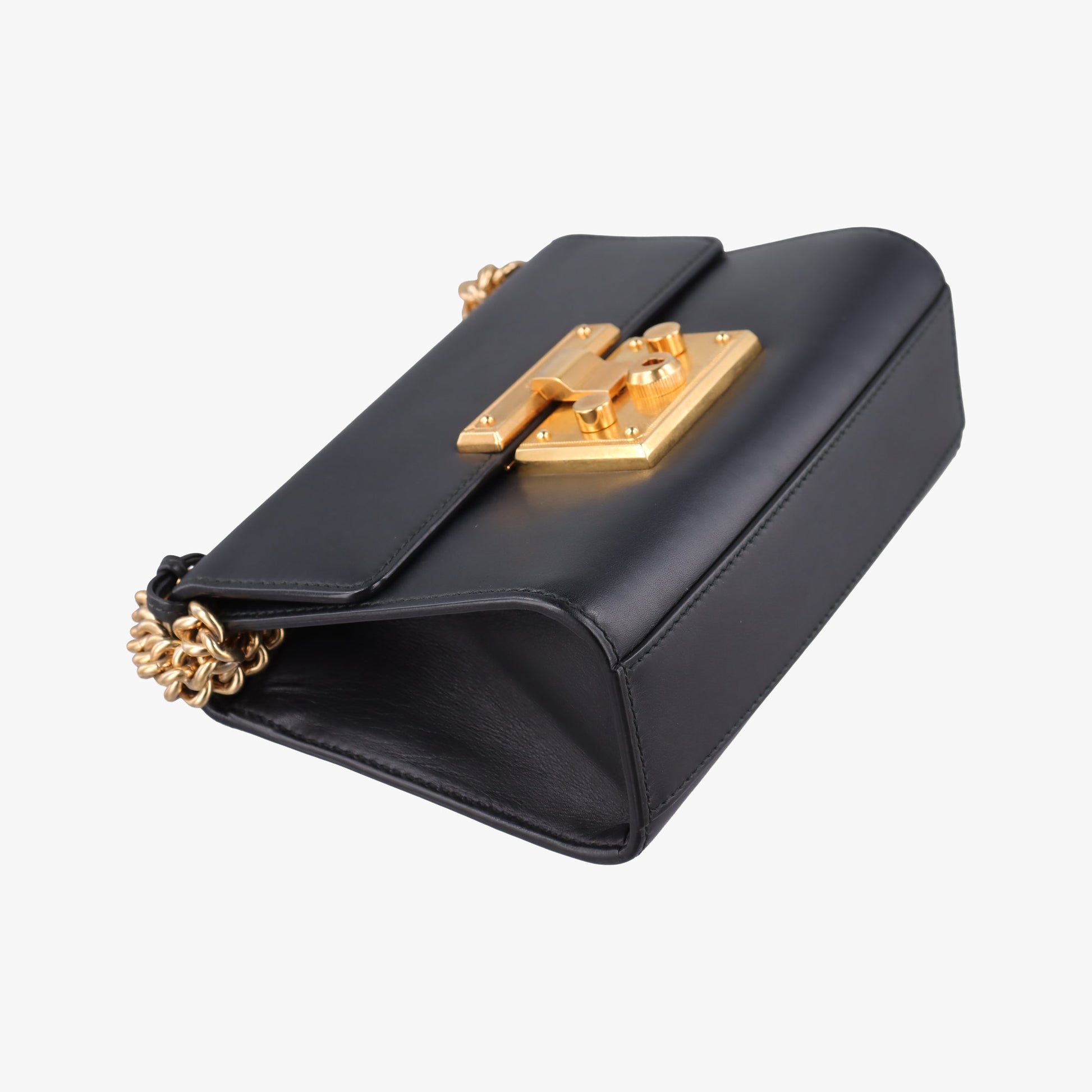 Padlock Black Leather 409487 D018685766パドロック ブラック レザー 409487 D018685766