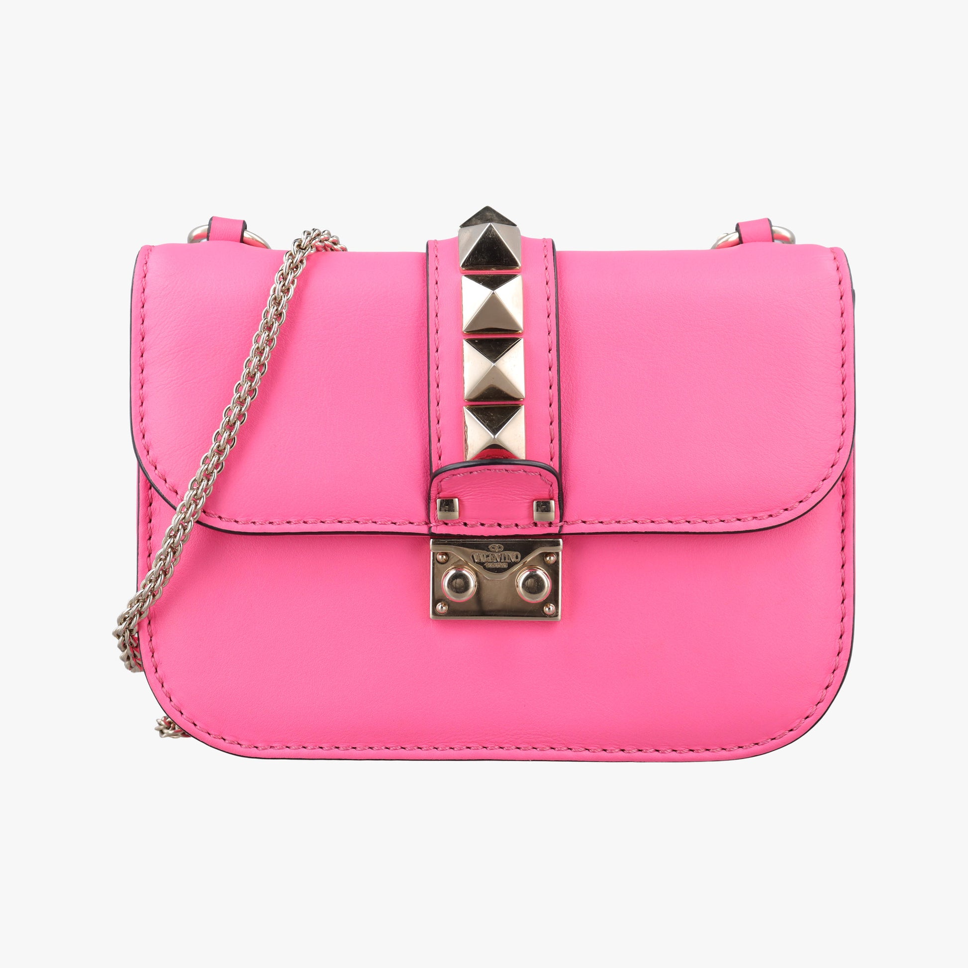 Rockstud Glam Lock Pink Leather BS-G312VIT1ロックスタッズグラムロック ピンク レザー BS-G312VIT1