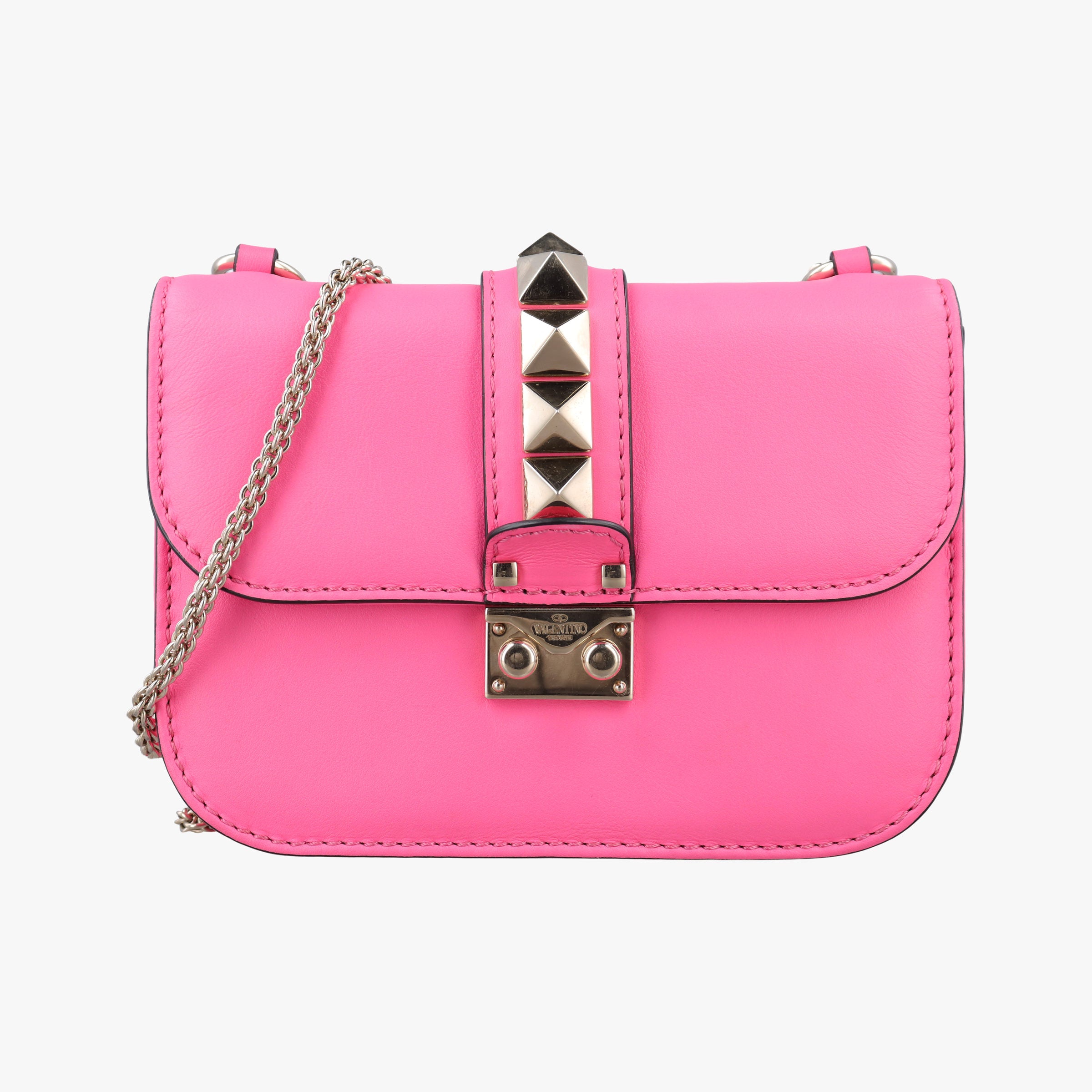 Rockstud Glam Lock Pink Leather BS-G312VIT1ロックスタッズグラムロック ピンク レザー BS-G312VIT1