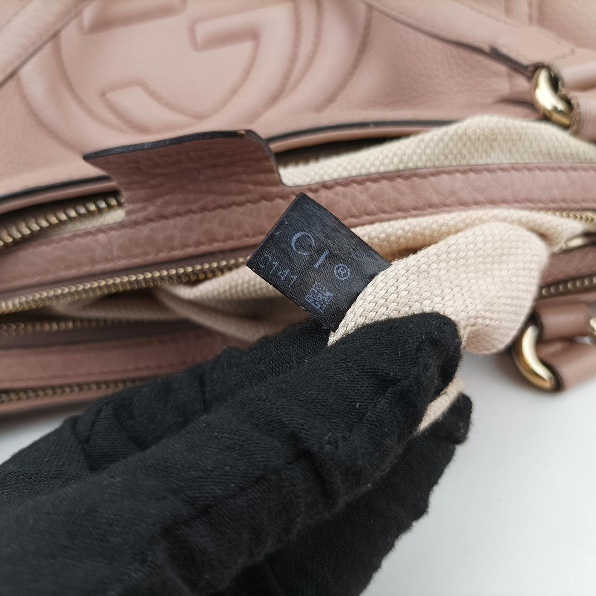 Soho Pink Leather 369176 Lot number unknownソーホー ピンク レザー 369176 製番不明