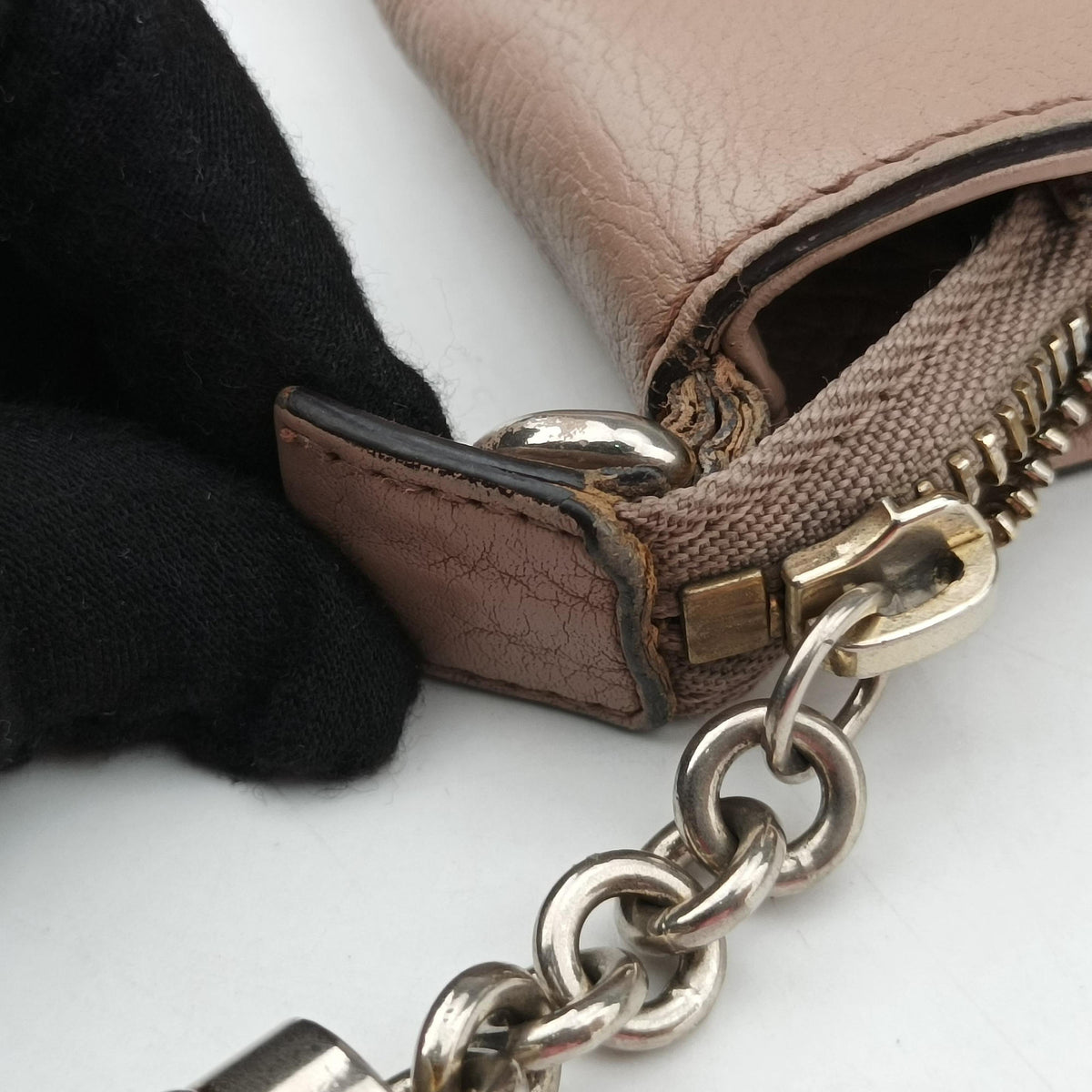 Soho Pink Leather 369176 Lot number unknownソーホー ピンク レザー 369176 製番不明