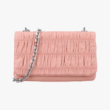 Fuoco Nappa Gaufre Pink Nappa Leather 1BD009 233フオコ ナッパ ゴーフル ピンク ナッパレザー 1BD009 233