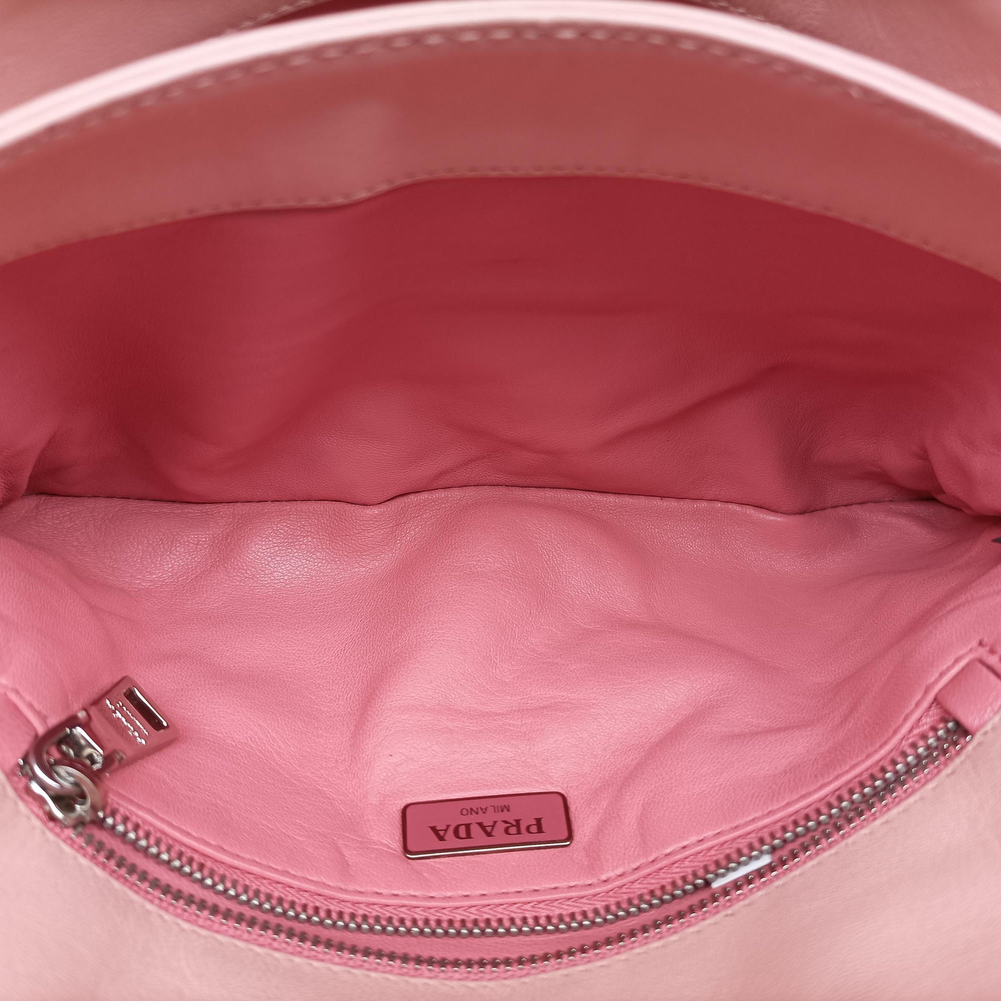 Fuoco Nappa Gaufre Pink Nappa Leather 1BD009 233フオコ ナッパ ゴーフル ピンク ナッパレザー 1BD009 233