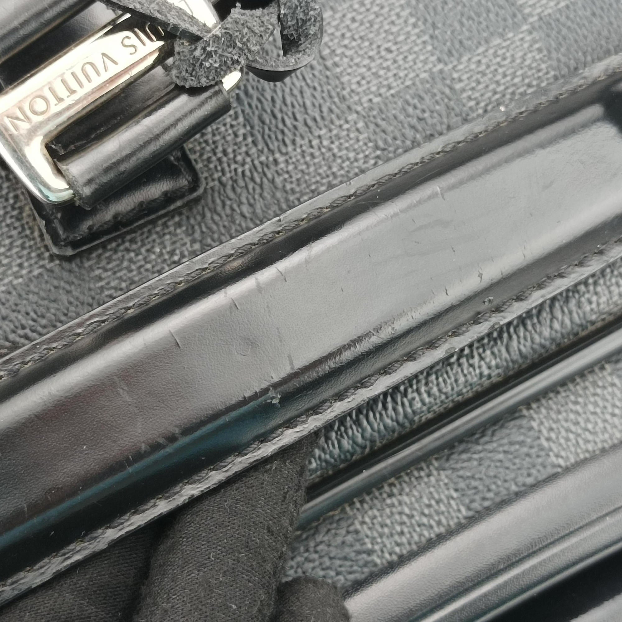 PEGASE 55 Graphite Damier Canvas N23299 SP4150ペガス55 グラフィット ダミエキャンバス N23299 SP4150