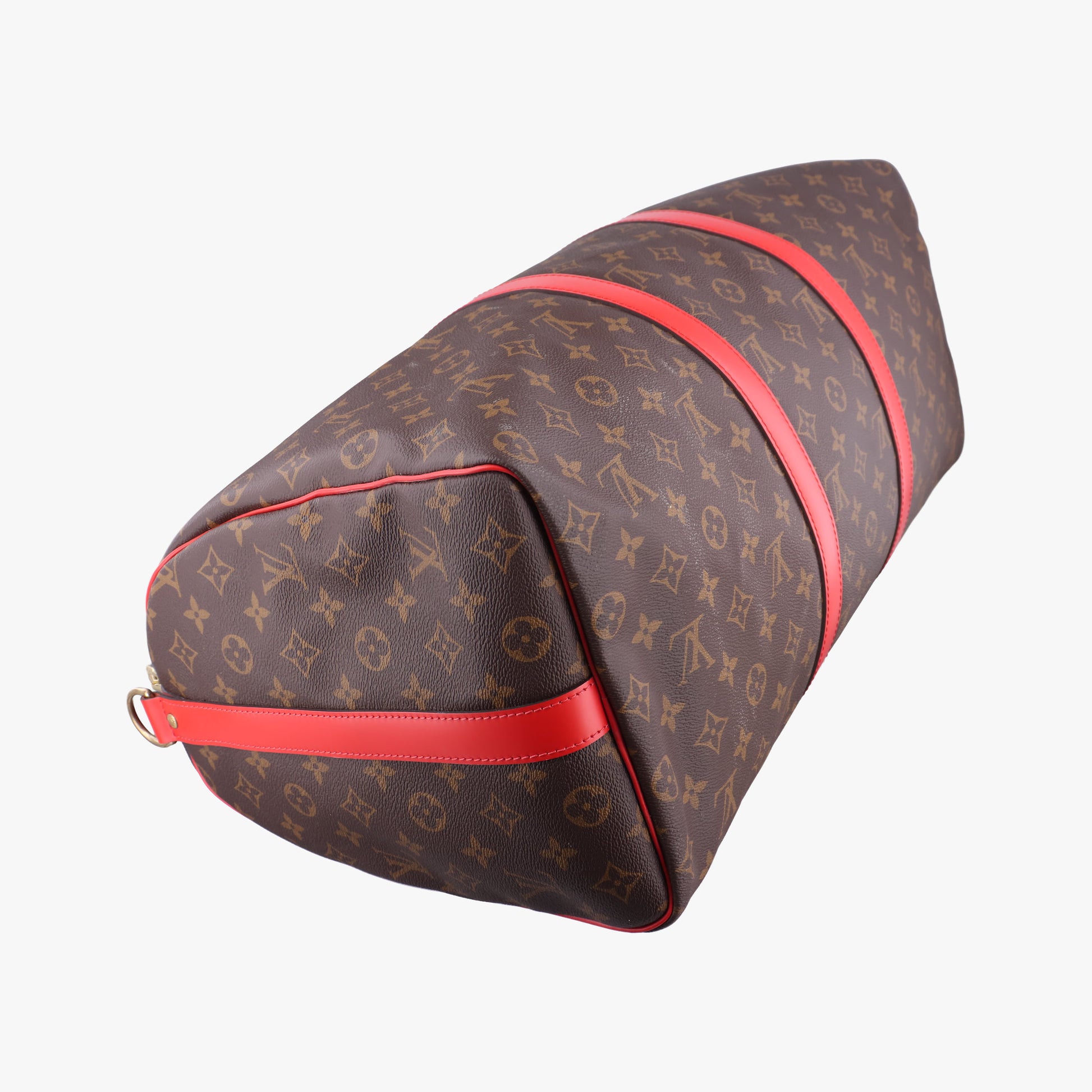 Keepall Bandouliere 50 Brown×red Monogram canvas M44740 キーポル バンドリエール50 モノグラム/ブラウン×レッド モノグラム キャンバス M44740 