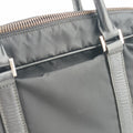 Nylon Briefcase Nero Black Nylon×SAFFIANO Leather VA0983 57ナイロン ブリーフケース ネロ ブラック ナイロン×サフィアーノレザー VA0983 57