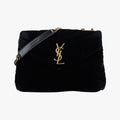 LOULOU Black velour 494699 PLB494699.0218ルル ブラック ベロア 494699 PLB494699.0218