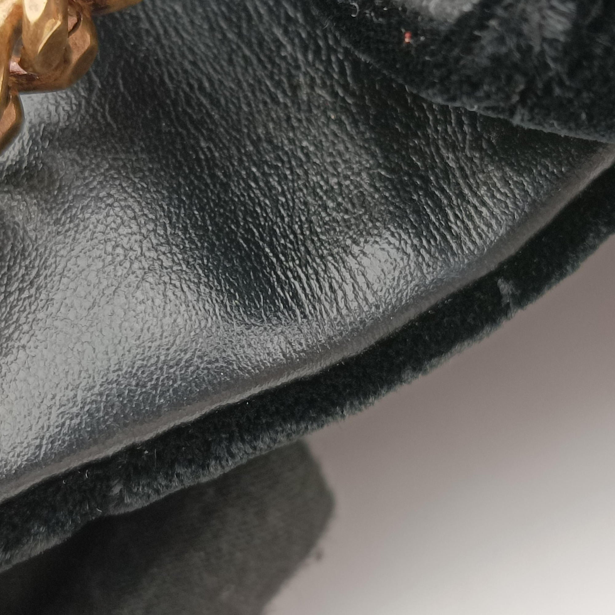 LOULOU Black velour 494699 PLB494699.0218ルル ブラック ベロア 494699 PLB494699.0218