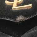LOULOU Black velour 494699 PLB494699.0218ルル ブラック ベロア 494699 PLB494699.0218