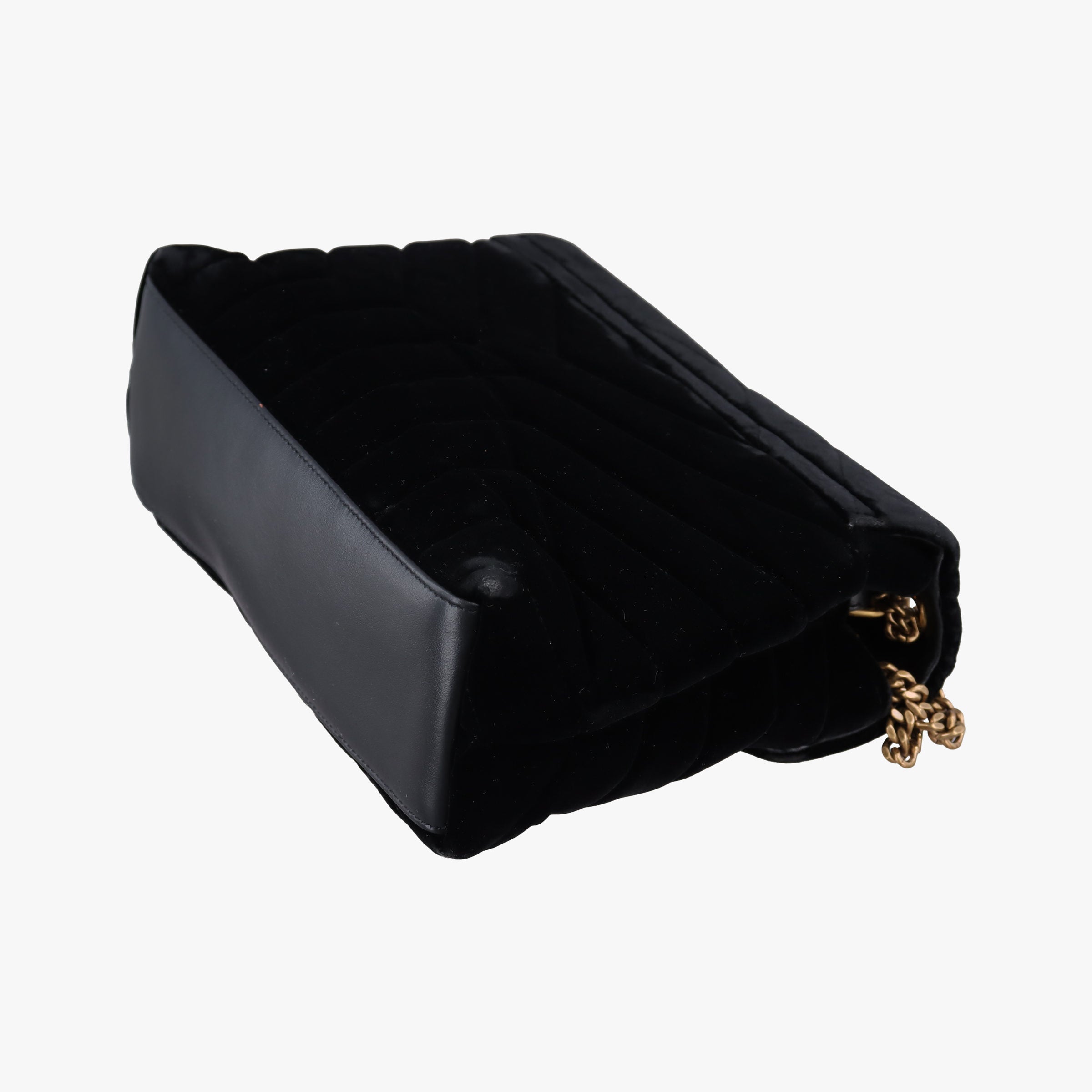 LOULOU Black velour 494699 PLB494699.0218ルル ブラック ベロア 494699 PLB494699.0218
