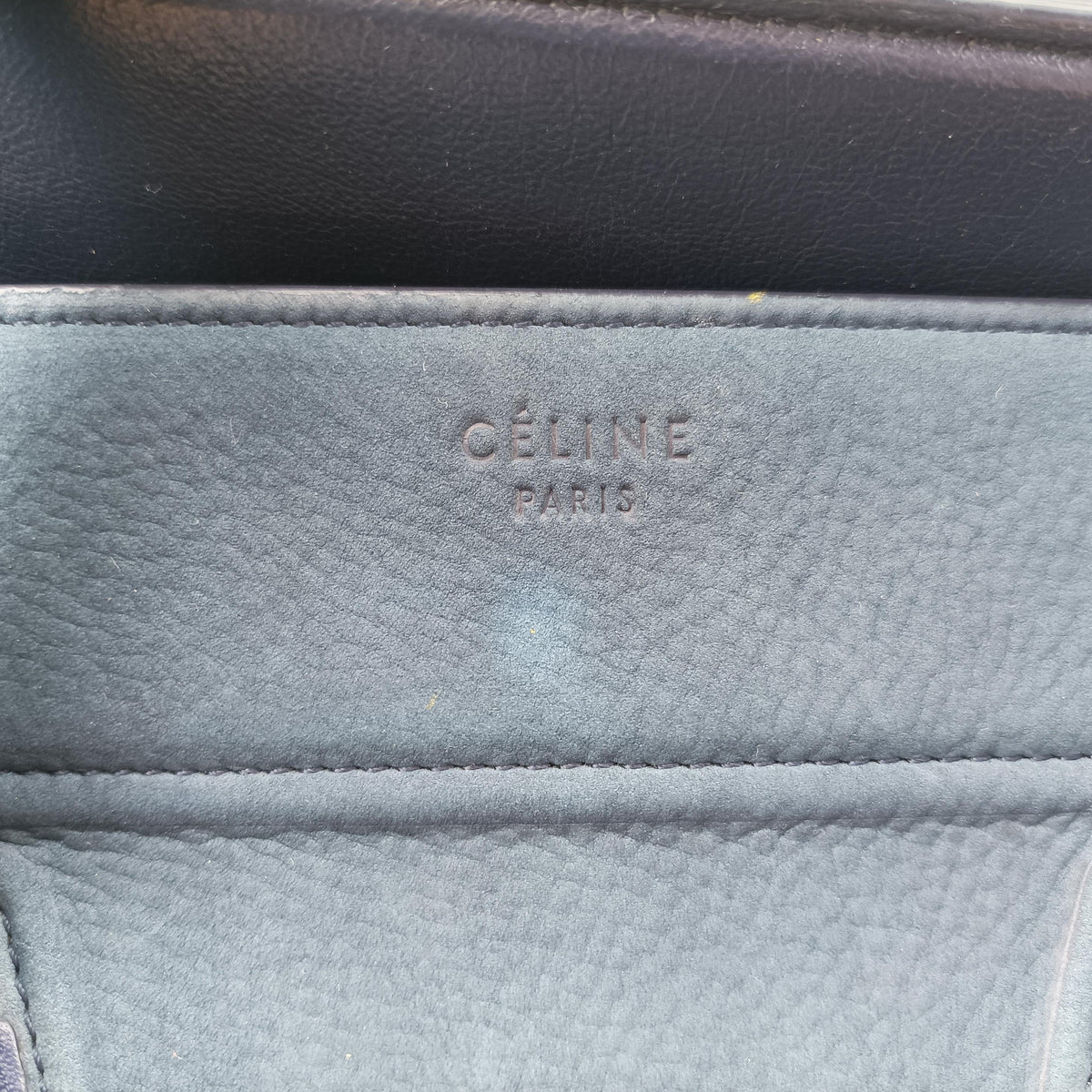 Luggage Square Phantom Blue Suede W-LA-0164ラゲージスクエアファントム ブルー スエード W-LA-0164